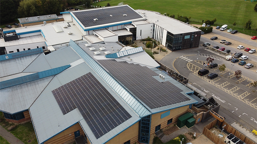4 roof solar array for Wiltshire Council - andwis. Group